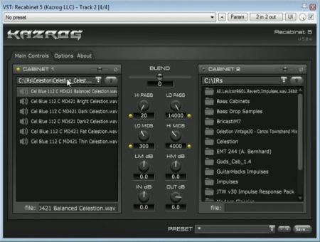 Celestion Impulse Response Files – 7 tone options for the Sennheiser 421 – Balanced, Bright, Dark, Dark2, Fat and Thin