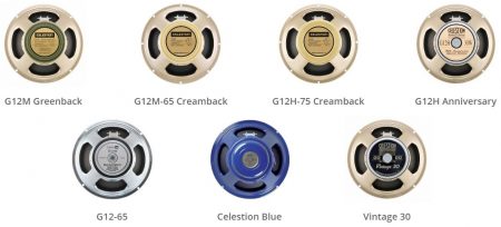 Celestion Impulse Responses – Speaker Range