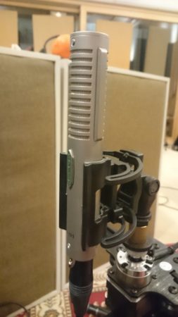 Royer R-121 used to record Celestion speaker IR