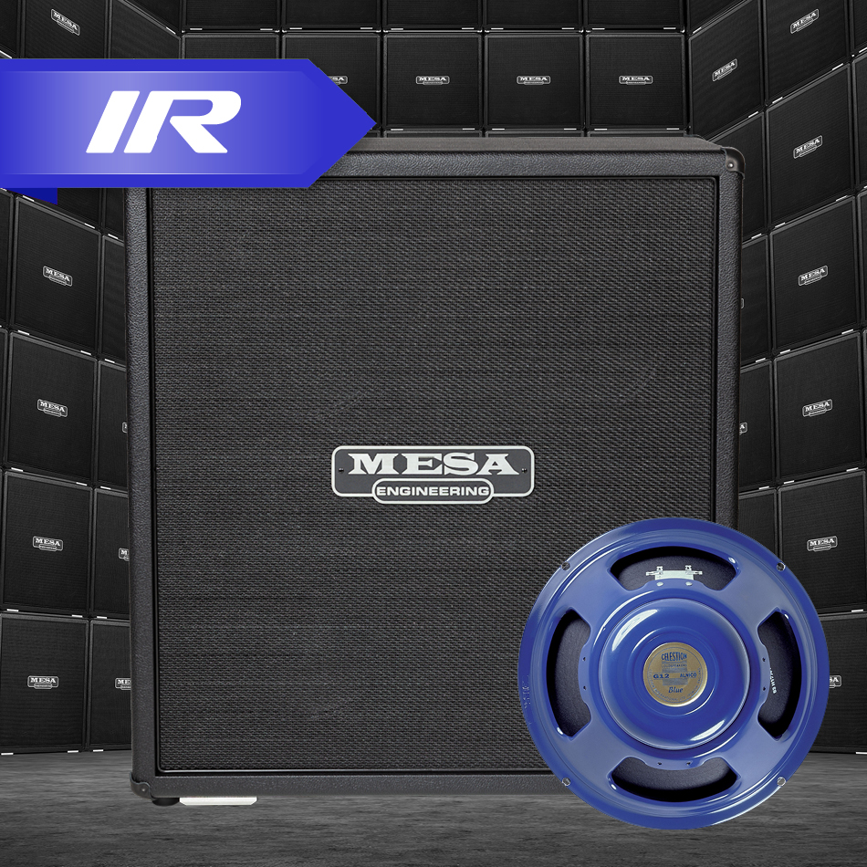 Mesa/Boogie Traditional Rectifier Straight 4x12 Cabinet Closed: Celestion Blue
