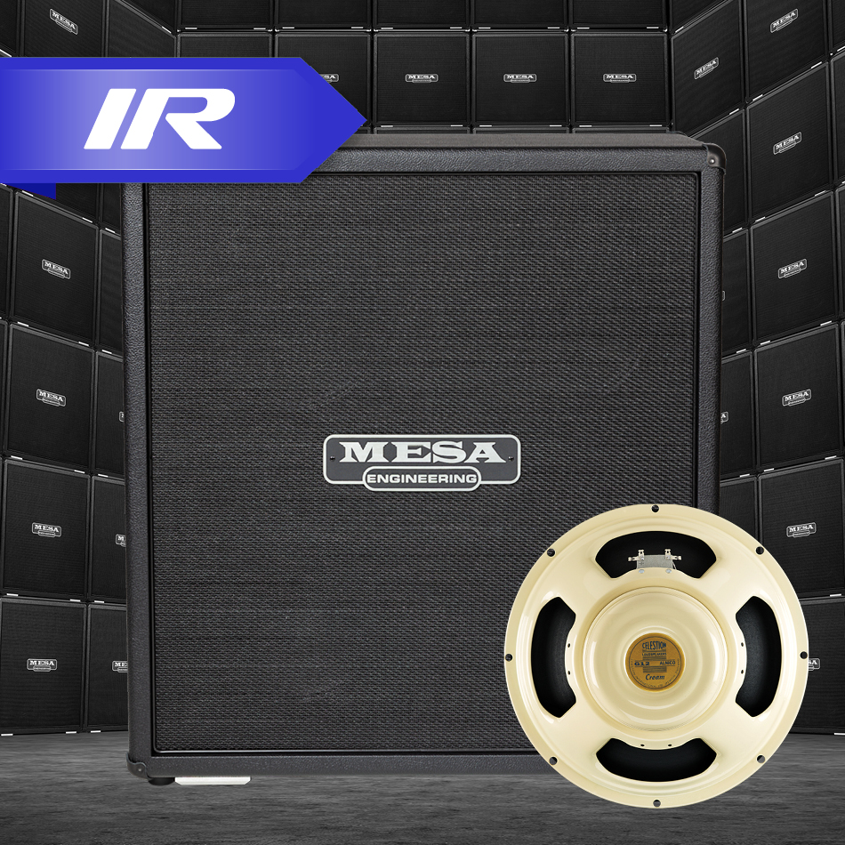 Mesa/Boogie Traditional Rectifier Straight 4x12 Cabinet Closed: Celestion Cream