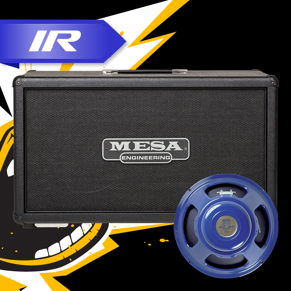 Mesa/Boogie Recto 2x12 Horizontal Closed: Celestion Blue