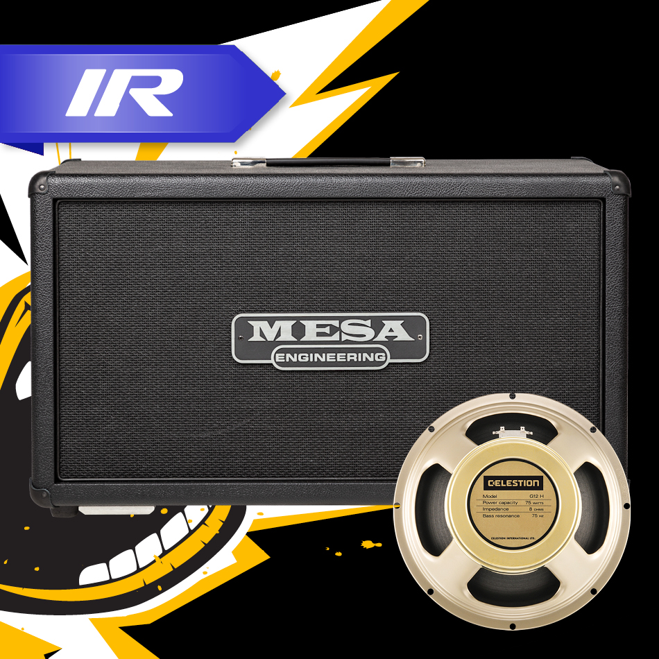 Mesa/Boogie Recto 2x12 Horizontal Closed: G12H-75 Creamback