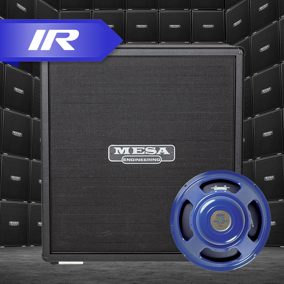 Mesa/Boogie Standard Rectifier Straight 4x12 Cabinet Closed: Celestion Blue