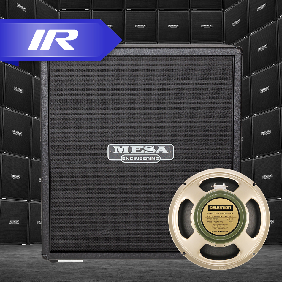 Mesa/Boogie Standard Rectifier Straight 4x12 Cabinet Closed: G12M Greenback