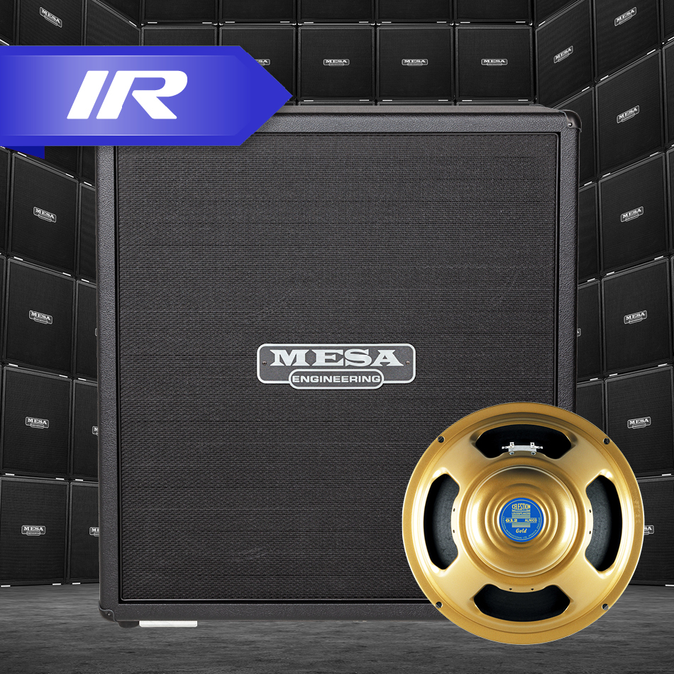 Mesa/Boogie Standard Rectifier Straight 4x12 Cabinet Closed: Celestion Gold