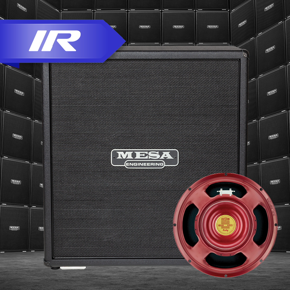 Mesa/Boogie Standard Rectifier Straight 4x12 Cabinet Closed: Celestion Ruby