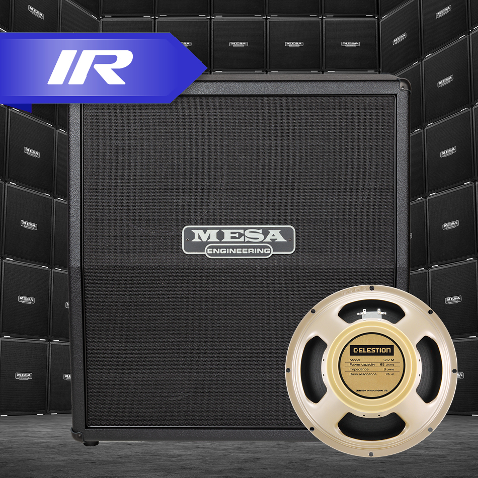 Mesa/Boogie Traditional Rectifier Slant 4x12 Cabinet Closed: G12M-65 Creamback