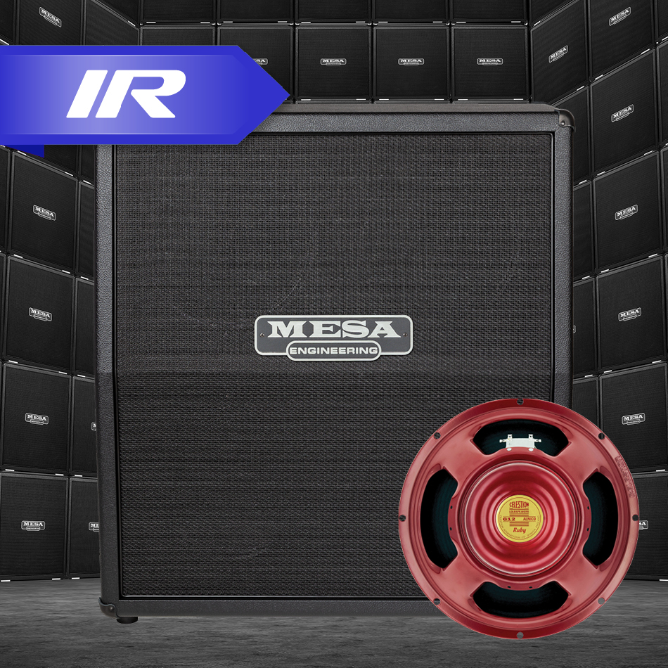 Mesa/Boogie Traditional Rectifier Slant 4x12 Cabinet Closed: Celestion Ruby